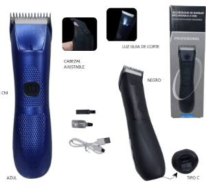 CORTA PELO RECARGABLE+LINTERNA