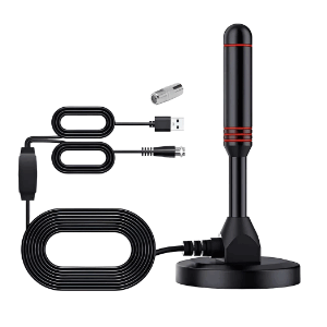 Antena Tv Digital Interior Hd Amplificada Por Usb