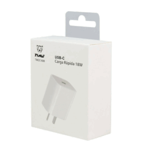 Fuente cargador Usb C Rapido 18W