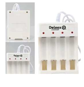 Cargador De Pilas Recargables Aa - Aaa Usb 4 Slots