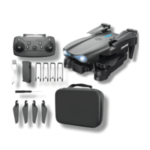 Mini Drone Plegable Wifi Camara Brazos Con Luces