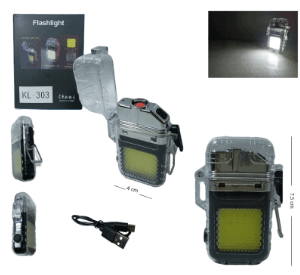 LINTERNA /ENCENDEDOR LED RECARGABLE