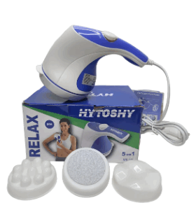 Masajeador De Mano Relaja Tonifica Celulitis Grasa 25w Blanco