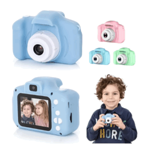 Mini Camara Fotos Digital Infantil Recargable Filma Juegos