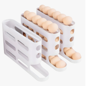 Dispenser Huevera Organizador De Huevos Deslizante Heladera