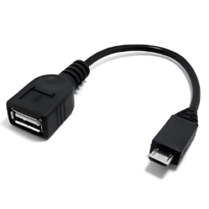 Cable Adaptador Otg Usb Hembra A Micro Usb
