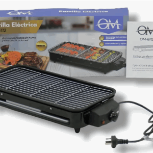 Parrilla Eléctrica Antiadherente 5 Temperaturas
