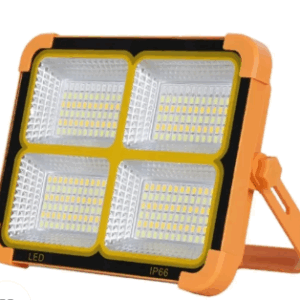 Reflector Solar Recargable con linterna, Power Bank