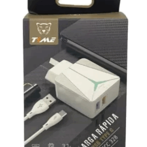 Cargador 3.1a 2usb Tipo c